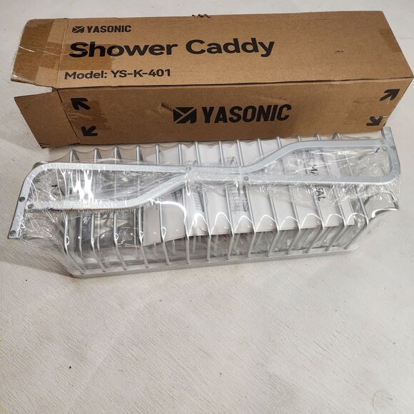Shower Caddy Hanging - Never Rust Shower Organizer - Aluminum Over The Head Cadd - Picture 2 of 3